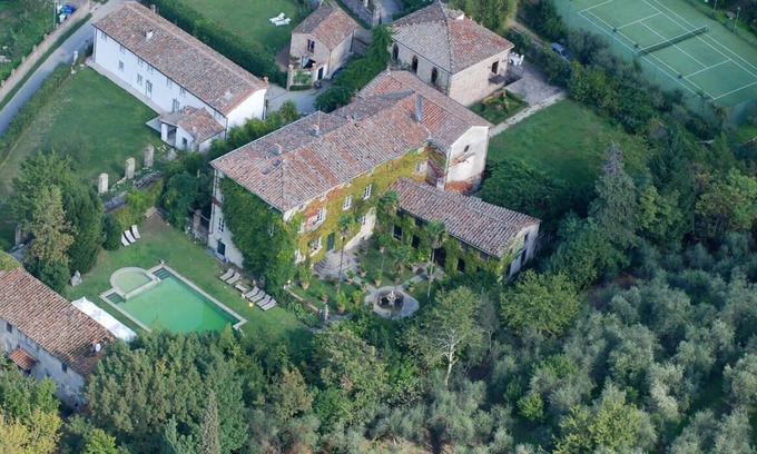 Vorno Villa | Villa Michaela, New Listing! Spacious Villa, exclusive venue with Pool, Chapel and Tennis courts