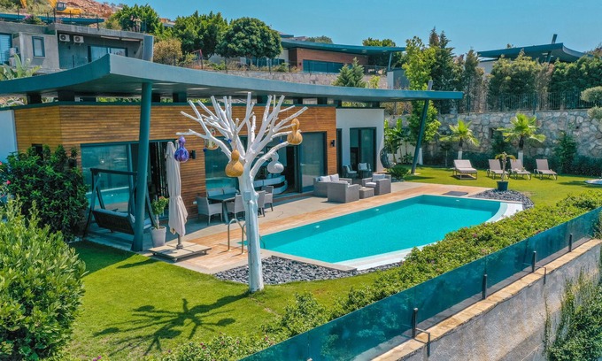 Bodrum Villa | Villa Monaco Private Pool Large Garden