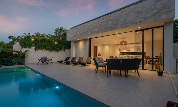 Tulum Villa | Villa MONARCA 5-BDR with Private Terrace Pool