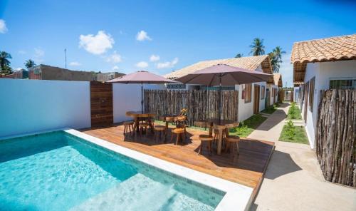Sao Miguel dos Milagres Apartment | Villa Nahum - Chalés - São Miguel dos Milagres