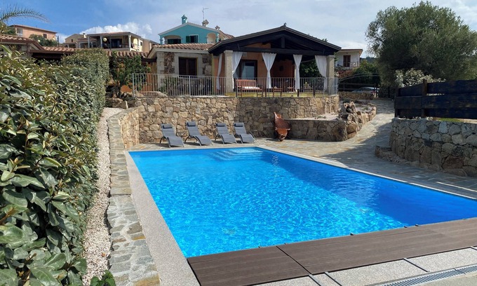Tanaunella Villa | VILLA NANÀ, stunning sea view with private pool, 3 bedrooms and 2 bathrooms.