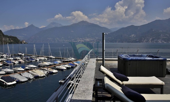 Menaggio Villa | Villa Navalia - Luxury Lake Como front villa overlooking lake and mountain -