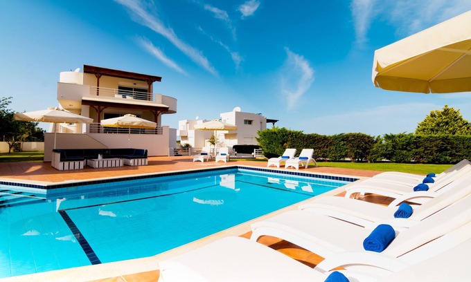 Milatos Villa | Villa Nereus-Family Villa with private pool, sea views, Crete