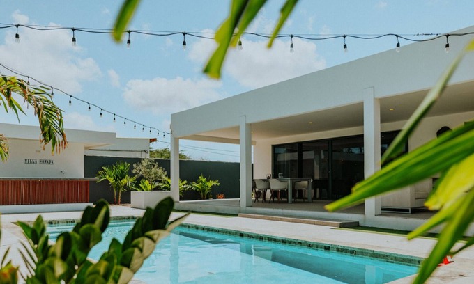 Cunucu Abao Villa | villa nomada aruba, 2 min from the beach