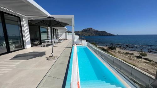 Agios Vasileios Villa | Villa Nostos Plakias beachfront sea view privet pool