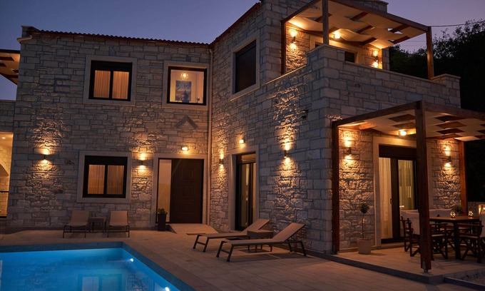 Platanias Villa | Villa Olive Valley-Experience pure relaxation in a serene environment!