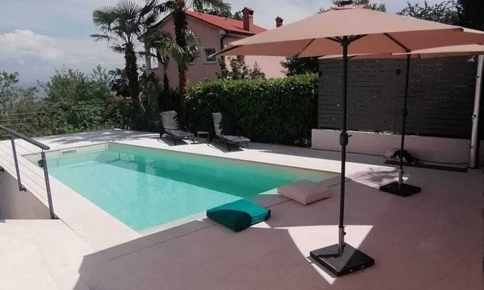 Ika House | Villa Opic, pool, sea view, 4-8 pers., 3/5 bedrooms