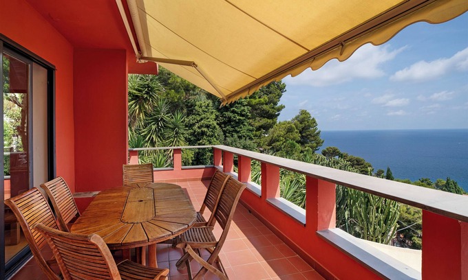 Andora Villa | Villa 'Orizzonte' with Sea View and Wi-Fi