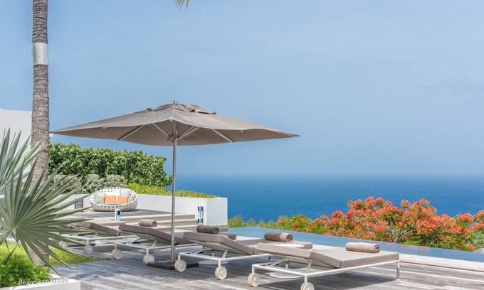 Anse du Gouverneur Villa | Villa Palm Springs | Ocean View - Located in Exquisite Gouverneur with Private Pool