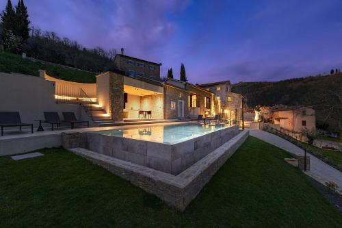 Sveti Bartol Villa | Villa Panorama del Tartufo for 6 people in Central Istria with spa & truffle hunting experience