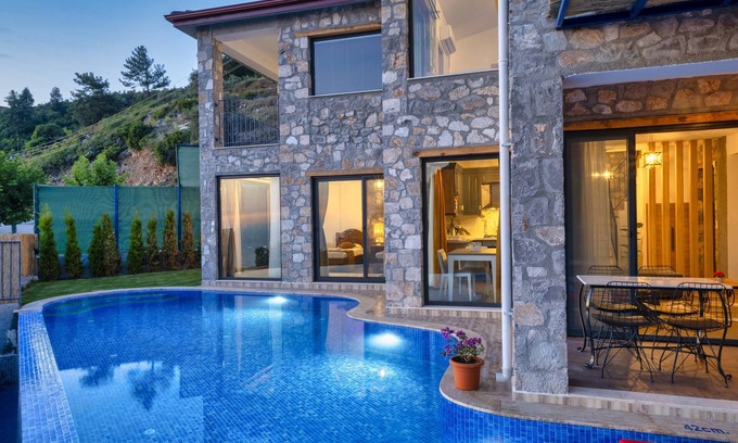Faralya Villa | Villa Pine Private Located in a quiet and picturesque location