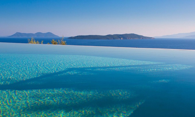 Sivota Villa | Villa Portokali - Spacious, luxury villa with endless seaview