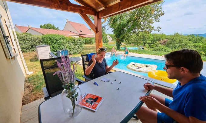 Lanzac Villa | Villa privater Pool, Terrace, 1 Badezimmer 6 persons