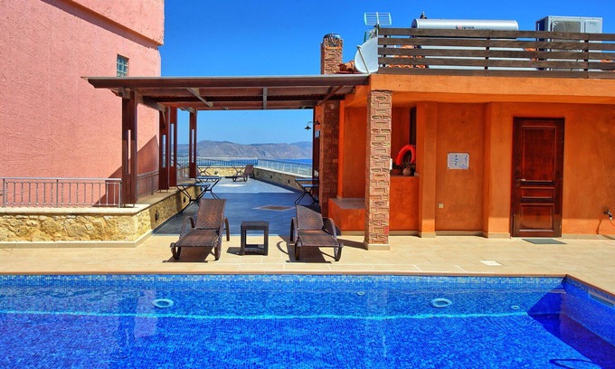 Kastellos Villa | Villa Rodanthi, seaview villa with private pool in Crete
