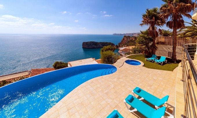Cap de la Nau Villa | Villa Rosh, A luxury, 3 floor villa with majestic sea views this large villa is perfect for a large .