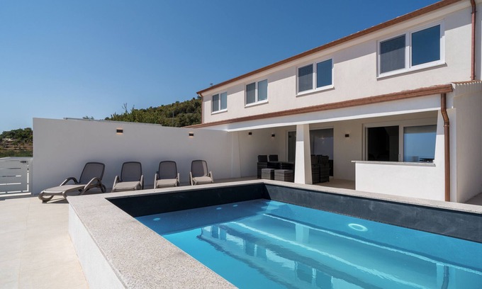 Torpe House | Villa 'San Nicola' with Sea View, Private Pool and Wi-Fi