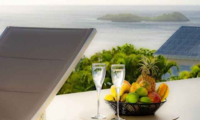 Bouillante Villa | Villa sea view and reserve cousteau with mirror pool 5*