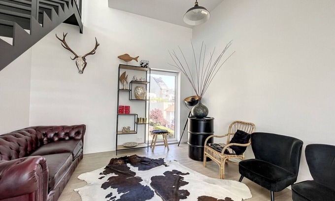 Sint-Idesbald House | Villa SeaShell - luxurious renovated gas station