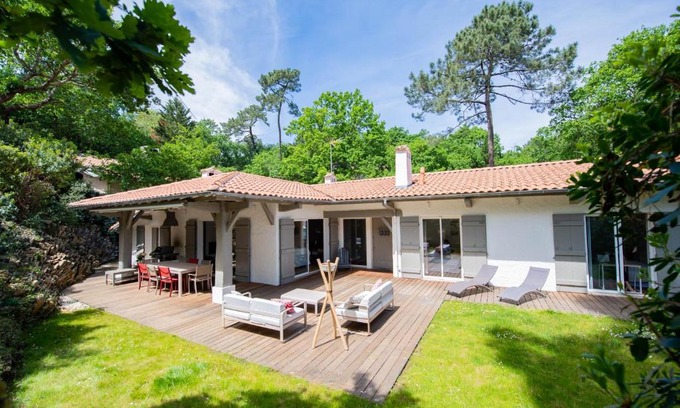 Arcachon Villa | Villa spacieuse à Arcachon, proche plage de Pereire, jardin