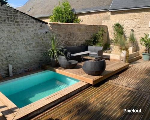 Ozoir-le-Breuil Villa | Villa spacieuse avec son espace balnéo, piscines et jacuzzi privé