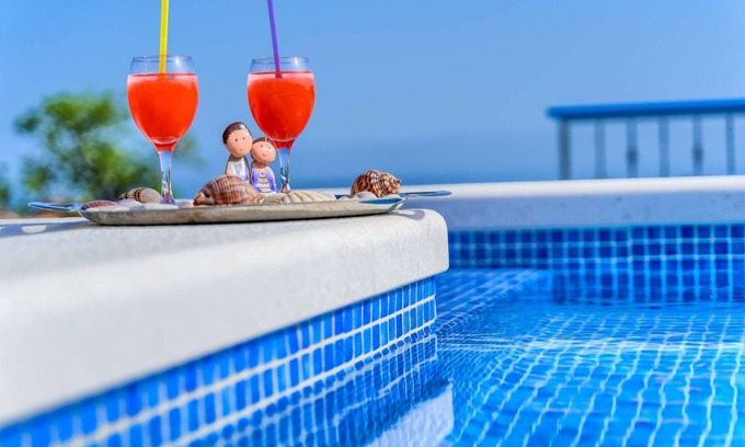 Bol Villa | Villa Sun Garden - family friendly near city center and stunning beaches with two pools