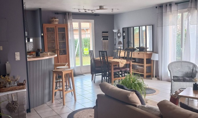Ares Villa | Villa T3 Ares on wooded plot 500 m2 close to Bassin d'Arcachon beach (2km)