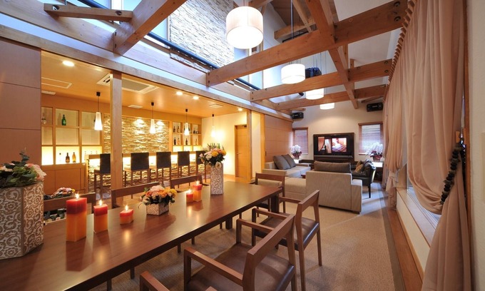 Maebashi House | Villa Terrace 01 Building The largest party space/Maebashi Gunma