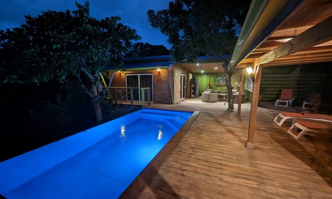 Rifflet House | Villa Ti-Pêcheur 5 *, Riflet, Pearl Beach, Deshaies, Guadeloupe