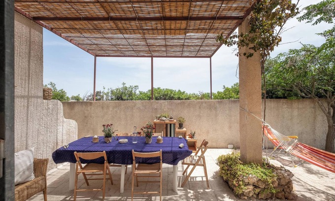 Torre Castiglione Villa | Villa 'Torre Castiglione' with Sea View, Garden, 2 Terraces & Wi-Fi