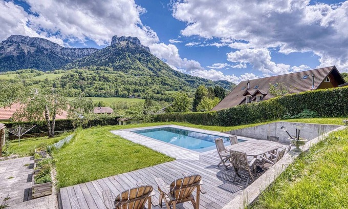 Alex House | Villa Touvières - Piscine et Panorama Montagnard