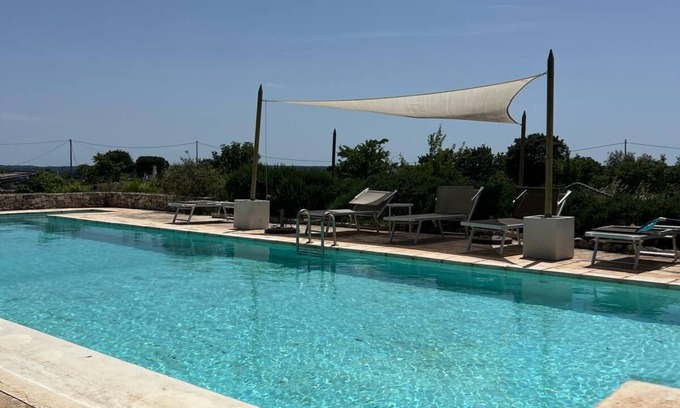 Cisternino Villa | Villa Trulli Colle Specchia with Pool, Garden & Open Terrace