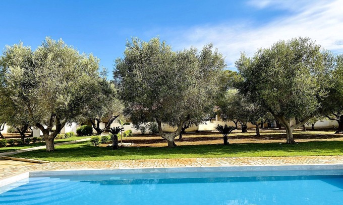 Manduria Villa | Villa with pool surrounded by olive trees in salento