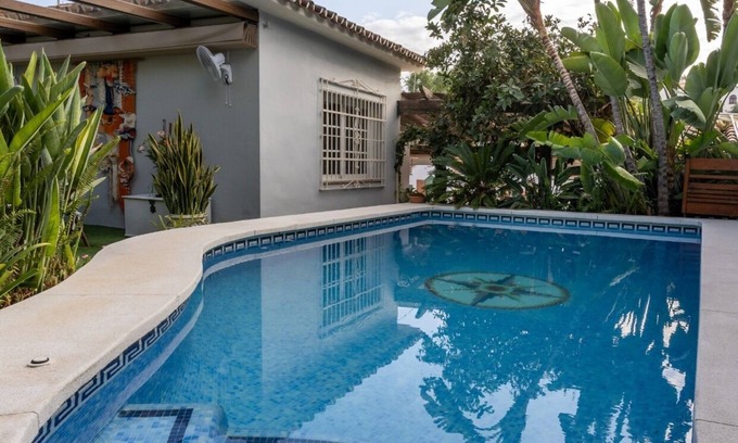 Benajarafe Villa | Villa with garden and private pool