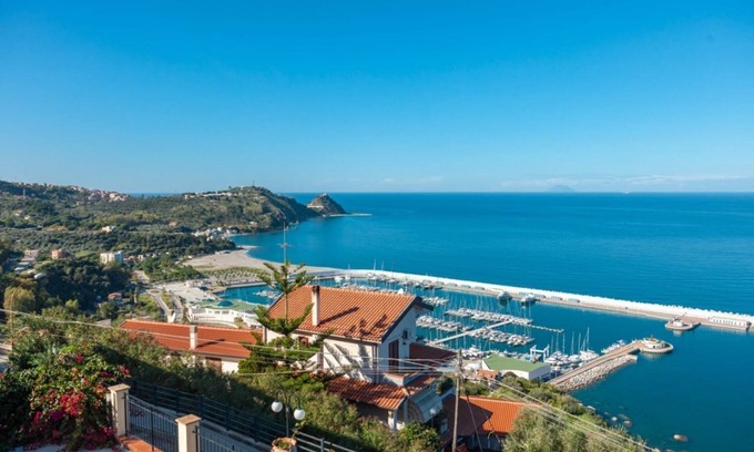 Capo d'Orlando Villa | Villa with panoramic sea view, beautiful garden, and private pool