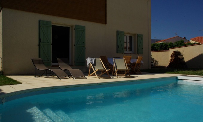 Cabestany House | VILLA with pool, 4 bedrooms, 10' from beaches, close to CANET, 1400 euros/week