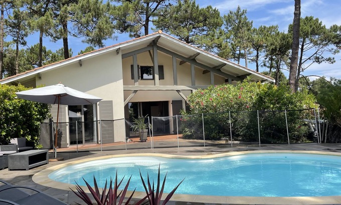 Piraillan House | Villa with pool on Arcachon Bay