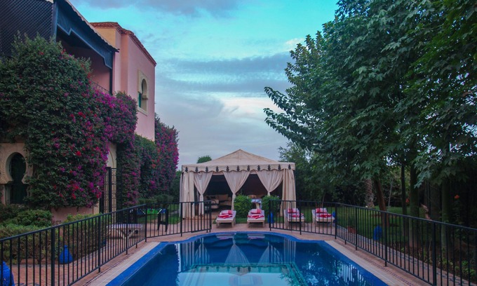 El Aggada Villa | VILLA WITH PRIVATE POOL MARRAKECH DOMAINE JARDIN DES OLIVIERS