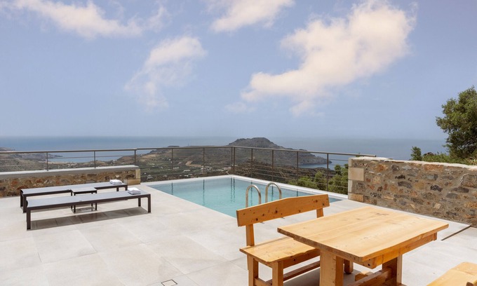 Agios Vasileios Villa | Villa With Unique View
