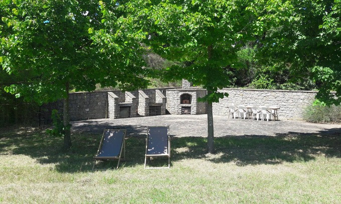 Poppi Villa | Villa with view of the Poppi castle, unlimited Internet use