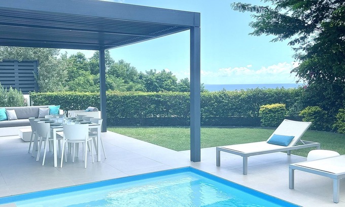 Sainte-Anne Villa | Villa Wow - Deluxe-Private Bathroom-Sea View