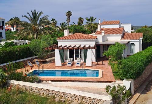Fornells Villa | Villa Xalina - Piscina/bbq/jardín