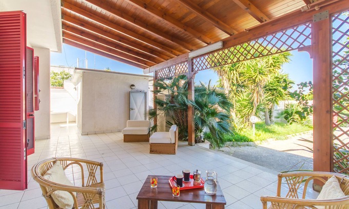 Torre dell'Orso House | Villetta Rossa with garden, Melendugno, Italy