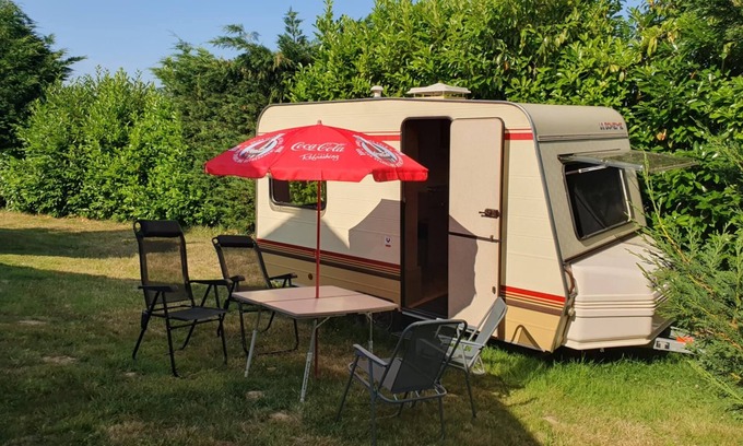 Cesson-Sevigne House | Vintage 4-seater caravan for adventure departing from Brittany!