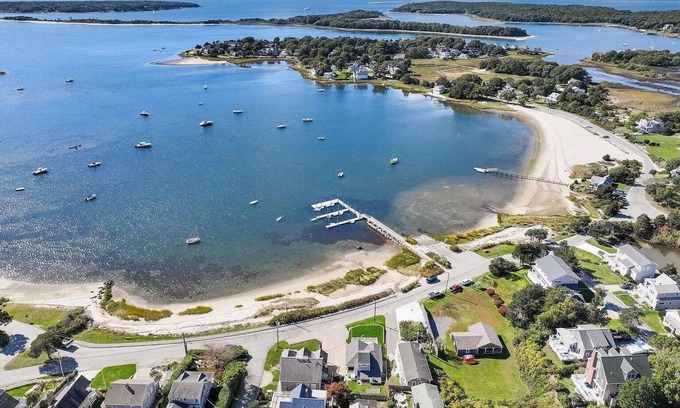 Pocasset House | Vintage summer cottage with AC and water views. Short walk to Hen Cove beaches!