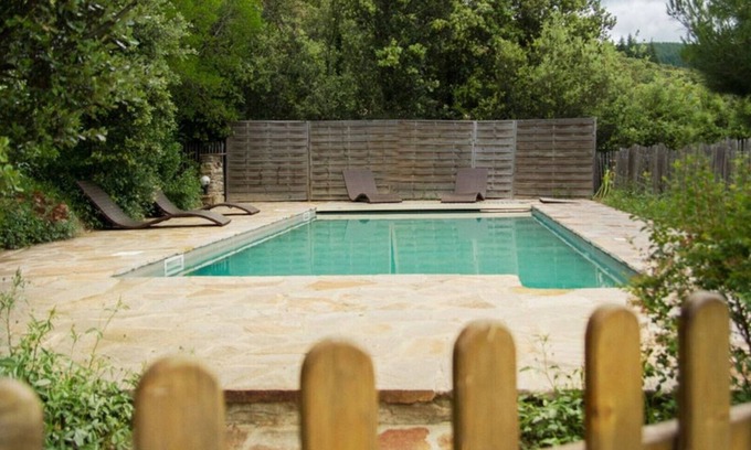 Premian House | VIOGNIER: 4-bed gîte 75 m2 landscaped garden 4000m2 in Regional Park