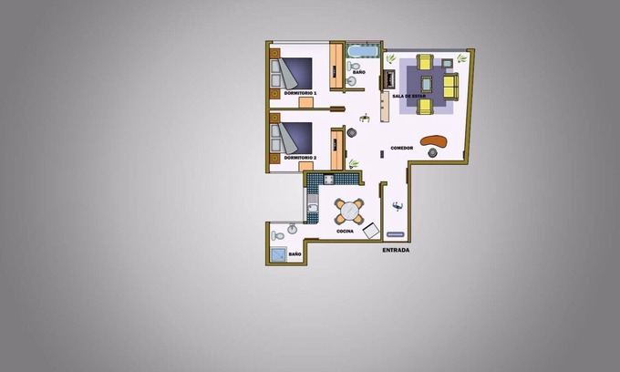 Cochabamba Apartment | VIOLETTA 'S 2 ROOMS APARTMENT