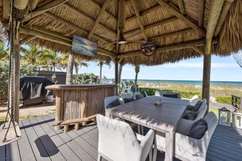 Cocoa Beach House | Vista Del Mar Oceanfront Home Stunning Views Backyard Oasis