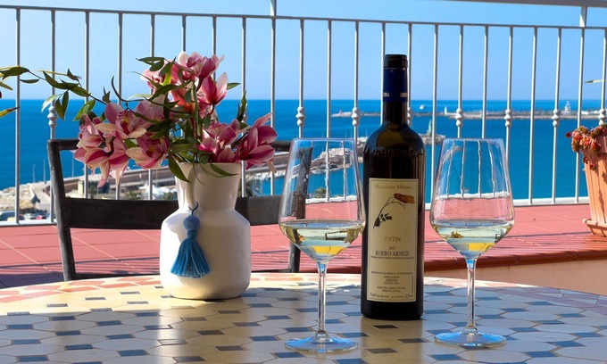 Imperia Apartment | Vista Mare Borgo Peri: seafront, 2 bedrooms, 2 bathrooms, sea-view terrace
