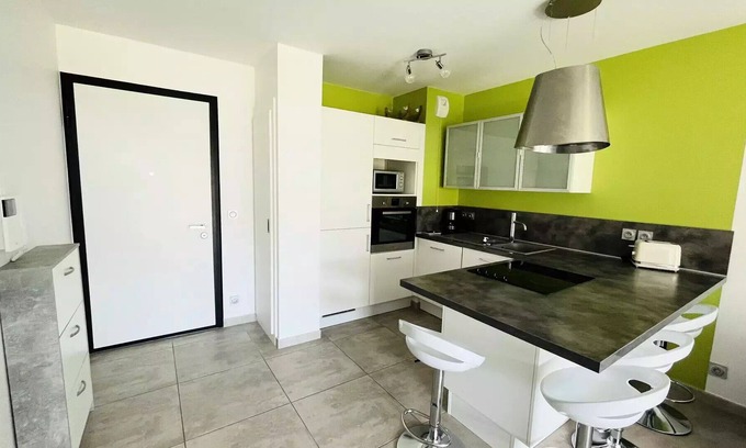 Brison-Saint-Innocent Apartment | Vrbo Property