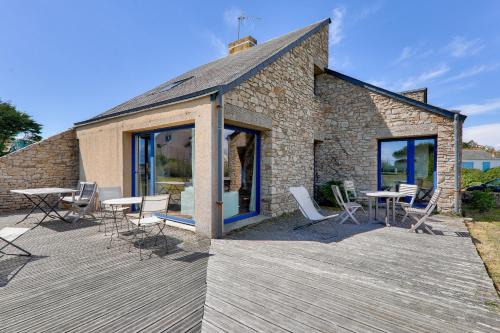 Saint-Jacques House | Vue mer et acces plage direct pour 11 personnes